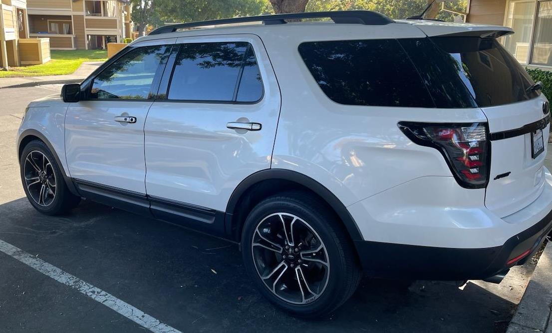 Custom Car Door Handle Overlays Covers For  2011 - 2019 Ford Explorer