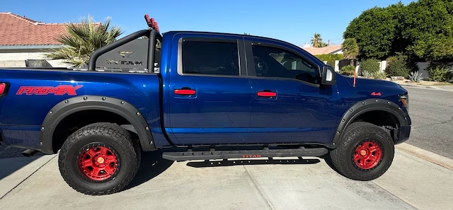 Custom Car Door Handle Overlays Covers For  2004-2023 Nissan Titan