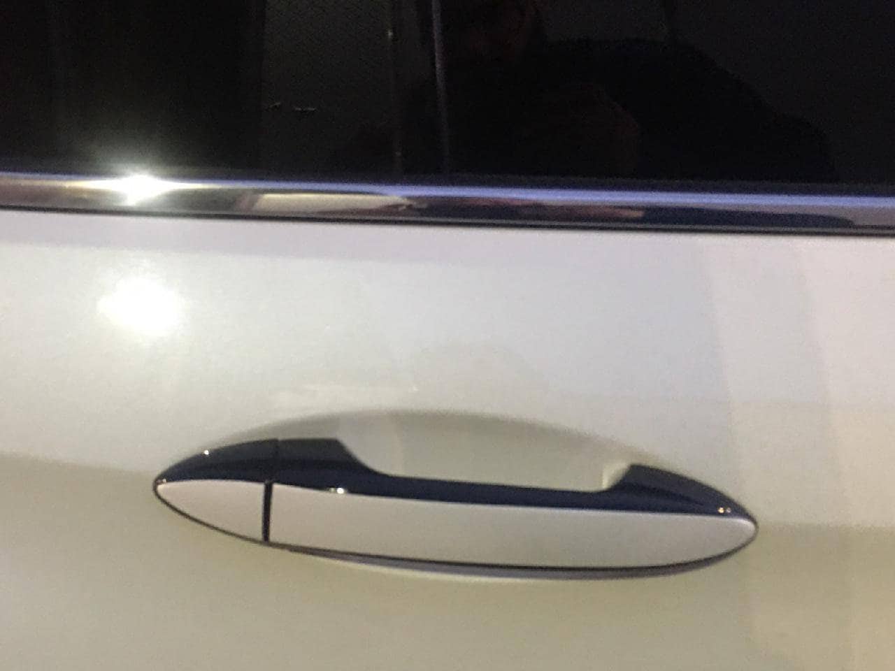 Full Set of Custom Black OR Chrome Door Handle Overlays / Covers For 2013 - 2017 Honda Accord -- You Choose the Color of the Middle Insert