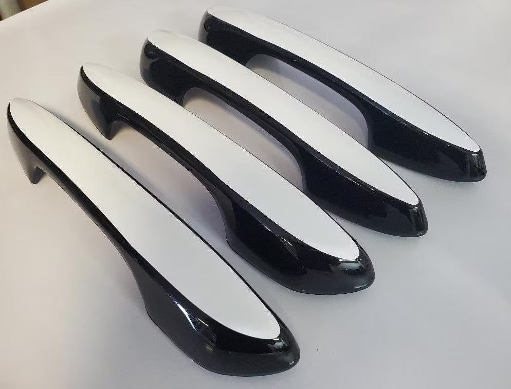 Custom Door Handle Overlays / Covers For 2019 - 2024 Lexus ES200 (Chrome Base)