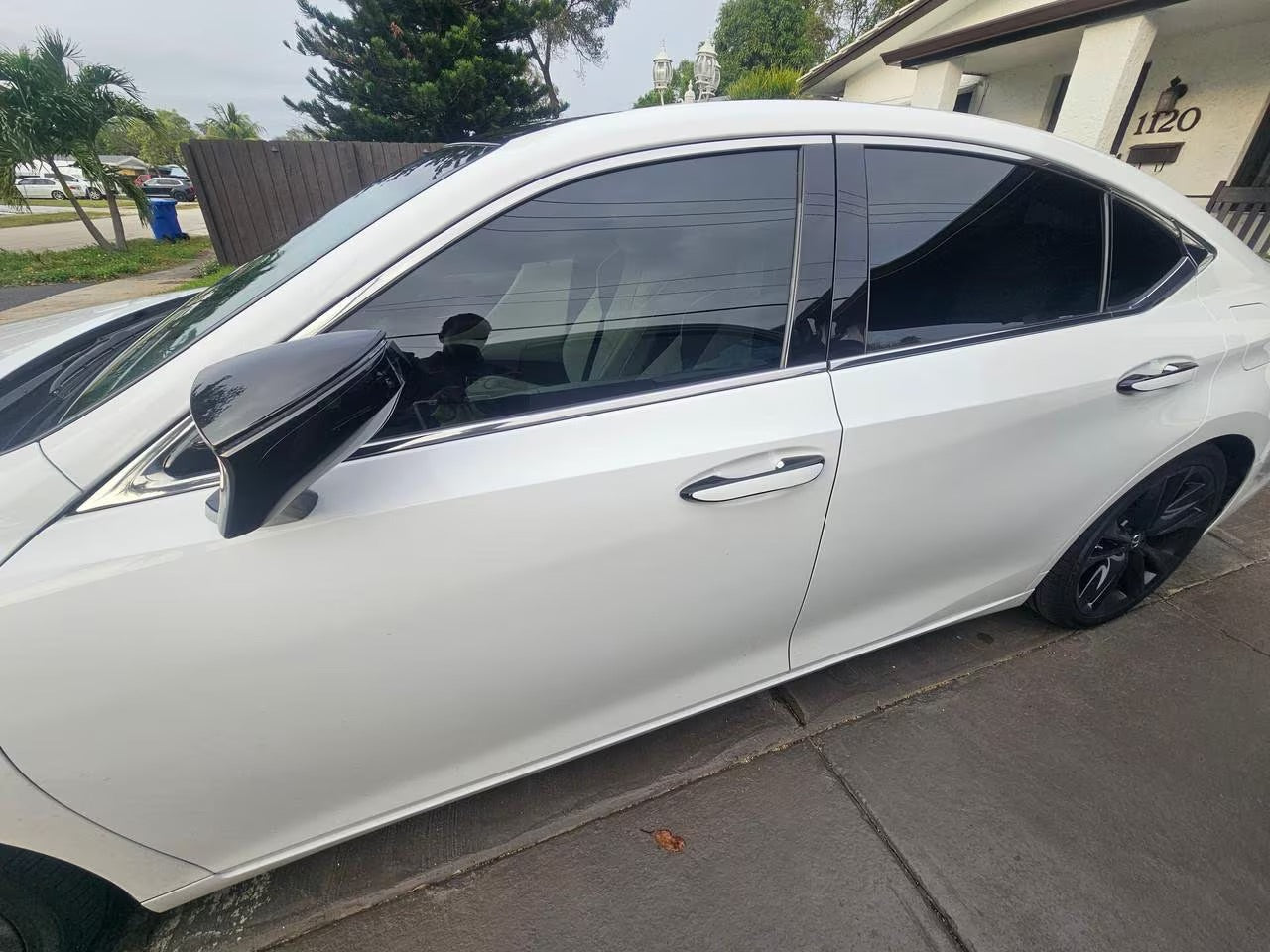 Custom Door Handle Overlays / Covers For 2019 - 2024 Lexus ES200 (Chrome Base)