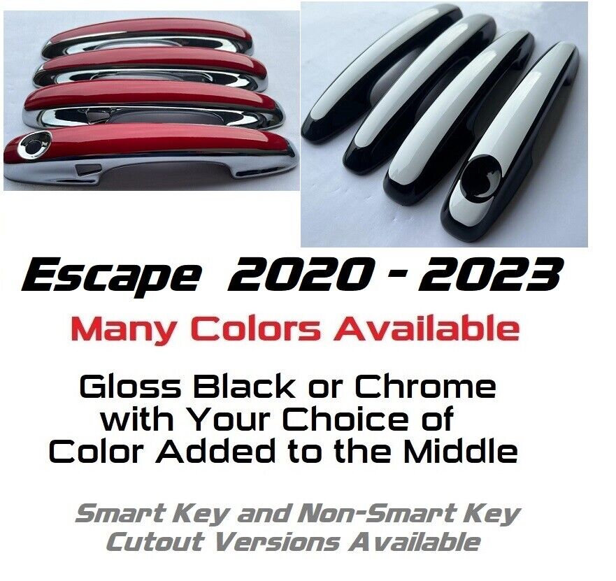 Custom Door Handle Overlays / Covers For the 2020 - 2023 Ford Escape