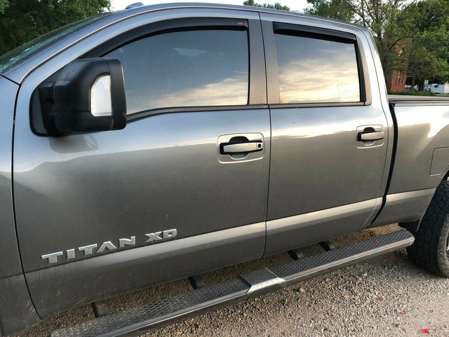 Full Set of Custom Black OR Chrome Door Handle Overlays / Covers For the 2005-2015 Nissan Armada -- You Choose the Color Insert