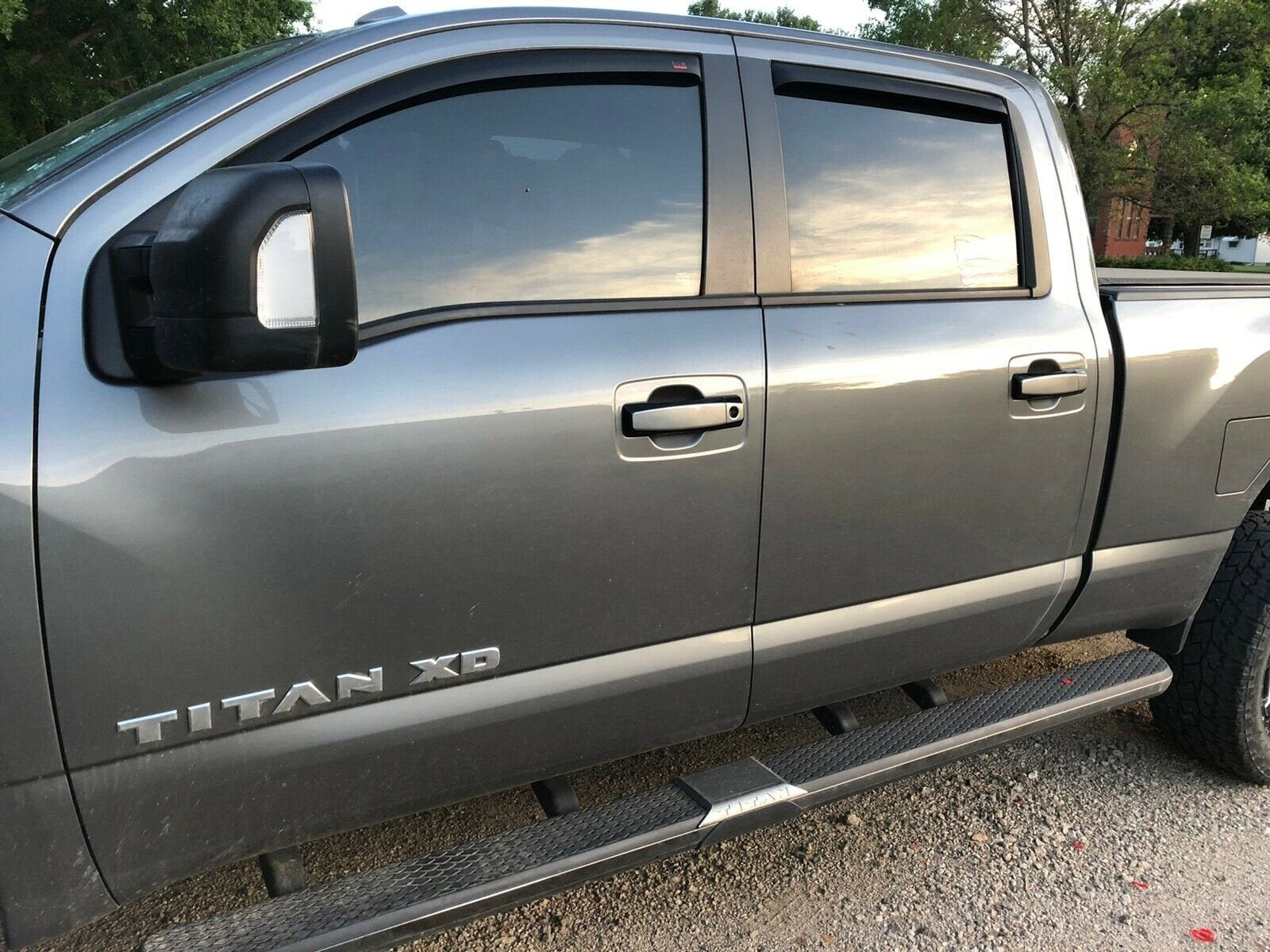 Full Set of Custom Black OR Chrome Door Handle Overlays / Covers For the 2005-2015 Nissan Armada -- You Choose the Color Insert