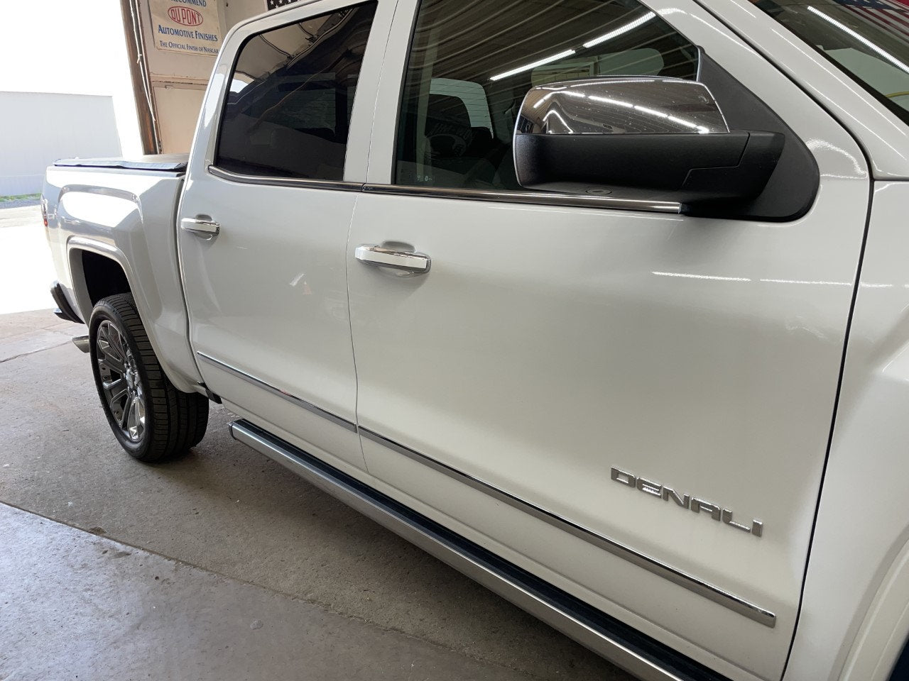 Full Set of Custom Black OR Chrome Door Handle Overlays / Covers For the 2014 - 2018 Chevy Silverado  -- You Choose the Middle Color Insert