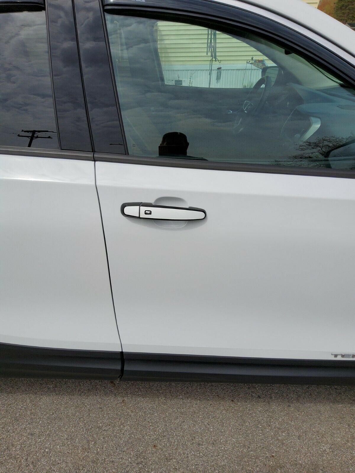 Full Set of Custom Black OR Chrome Door Handle Overlays / Covers For the 2016 - 2022 Chevy Malibu -- You Choose the Middle Color Insert
