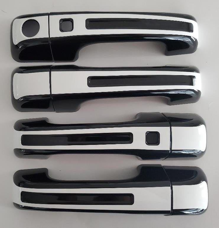 Torox Matte Black Door Handle Covers – 2019-2025 Dodge Ram 1500 – 8pc Set – No Smart Key Holes – Self-Adhesive