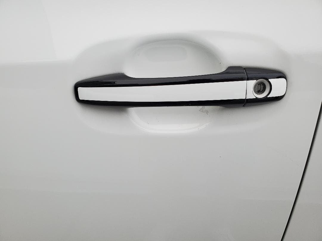 Full Set  Custom Black OR Chrome Door Handle Overlays / Covers For 2015 - 2021 Subaru WRX --  You Choose the Color of the Middle Insert