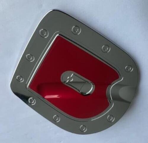 Chrome Fuel Door Cover – Fits Nissan Frontier 2005–2014 (Long Bed)