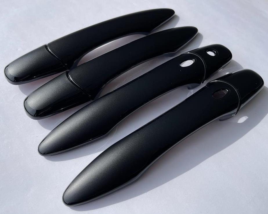 For 2016-2021 Honda Civic GLOSS BLACK 4 Door Handle Covers W/O Smartkey For 2016-2021 Honda Civic GLOSS BLACK 4 Door Handle Covers W/O Smartkey